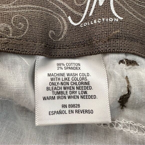 JM Collection khaki capri pants size 10‎ - Picture 6 of 9